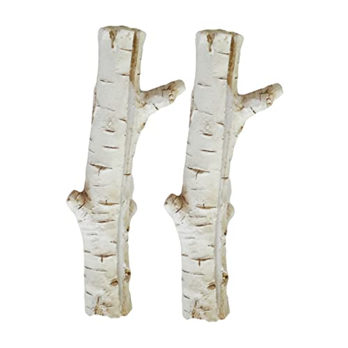 GRIRIW 2 Pcs Resin Branch Memo Card Holders Lightweight Note Clip Stands for Photos Menus Messages Decorative Tabletop Desk Display with Sturdy Design for Home Office