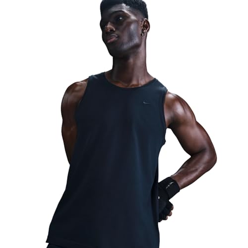 Nike Primary Men's Dri-FIT Versatile Tank (DV9833-452, Obsidian/Obsidian)4