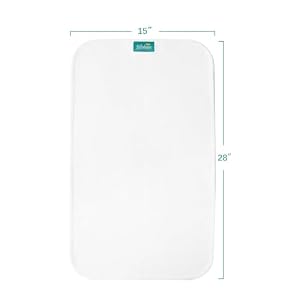 Changing Pad Liner 5 Count Waterproof Baby Diaper Changing Pad Cover 28 X 15 Larger Cotton Flannel Absorbent Skin Friendly Portable Changing Pad Liners Solid Improved Thickness