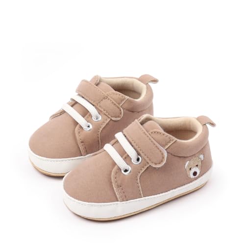 Baby Boys Shoes Non-Slip Soft Sole Sneakers Infant First Walking Shoes Toddler Shoes Newborn Loafers Flats