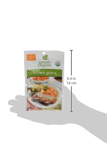 Miniatura 5 de Simply Organic Mezcla de salsa marrón certificada orgánica sin gluten 1 onza