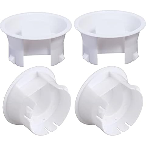 4Pieces Glass Water Pitcher Lids Glass Pitcher Lid Replacement Cap Stoppers for Water Jug Glass Bistro Pitcher,White Cover