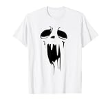 Photo Gallery costume facile da ghost silly face spooky ghoul face maglietta Photo Gallery costume facile da ghost silly face spooky ghoul face maglietta