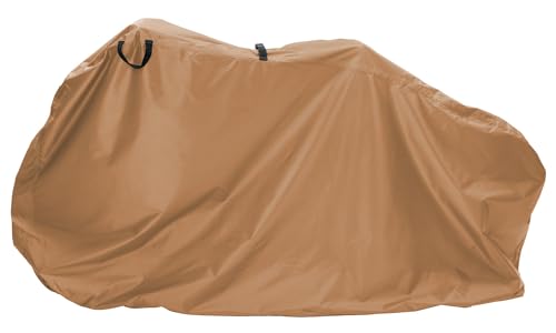 namelessage(ネームレスエイジ) 自転車カバー 防水 破れにくい 軽量 簡単装着 チャイルドシート対応サイズあり 日本企画 ベージュ Mサイズ NACC-7010