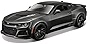 Maisto 1:24 Scale Assembly Line 2017 Chevrolet Camaro ZL1 Die-Cast Vehicle , Black