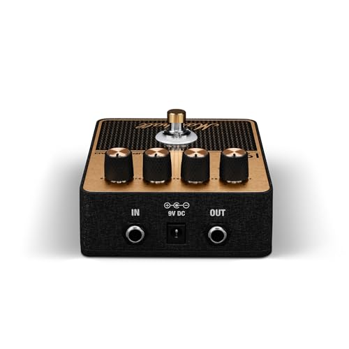 Image of Marshall 1959 Overdrive /Distortion Pedal - Black and Gold