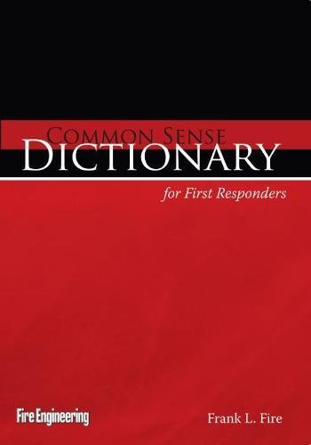 Buy Common Sense Dictionary for First Responders — BookShops.in