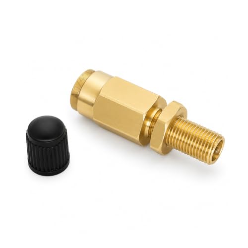 Image of Torque 2x Air Inflation Schrader Valve for 1 /4 inch OD Air Line Tubing with PTC