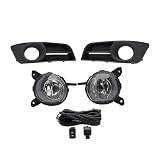 NVETJMUA Faro Fendinebbia Paraurti Anteriore Per Toyota Per Corolla 2004 2005 2006 Europeo Versio Auto Lampada Della Nebbia Con Cablaggio Lampadina Interruttore Luci Faro