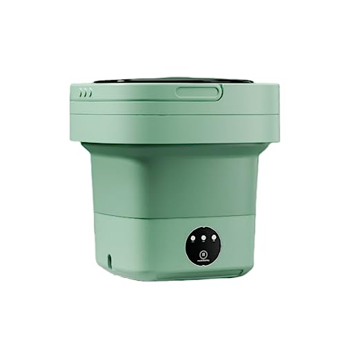 Lavadora portátil de 6,5 L que ahorra espacio, lavadora plegable compacta para dormitorio, apartamento, viajes en caravana, camping