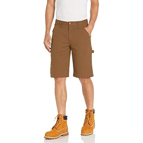 Smith's Workwear Men's Stretch Duck Carpenter Shorts Work Utility Cover