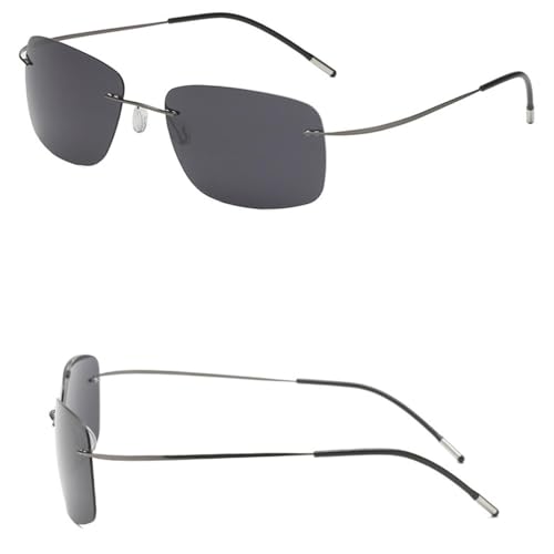 Sunglasses Uv400 Protection | Rimless | Women Men for Outdoor Sports & Driving2