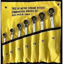 両用ヘッド スパナ フレックスラチェットレンチ 車の修理ギアスパナ