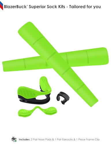Image of BLAZERBUCK Replacement Earsocks & Nosepieces & Frame Clip for Oakley M Frame 2.0 Strike
