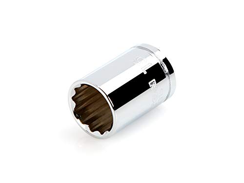 Image of TEKTON 3 /8 Inch Drive x 15 mm Shallow 12-Point Socket | SHD12315
