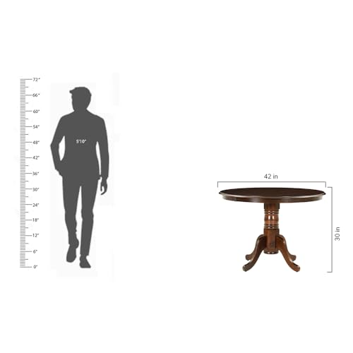 Image of Royaloak Penang Malaysian Wooden 4 Seater Dining Table Set with Chairs |Solid Mindy Wood Veneer Finish | Rubber Wood Pedestal Legs | Comfort Back Support | Cushioned Seating
