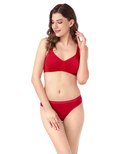 Image of Amante Women's Side Support Shaper Non-Padded Non-Wired Full Coverage Cotton Bra | Seamless Cups | Moisture-Wicking Fabric | High Support Everyday Bra