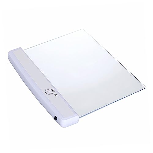 Holibanna 1 Lámpara De Lectura Con Protección Ocular Panel De Luz LED Nocturna Luces De Lectura USB Luces Para Para Leer Libros Luz De Noche Para Escritorio De Lectura Plástico Blanco