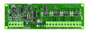 Paradox ZX8 Módulo expansión 8 zonas cableadas y 1 salida programable, conexión a bus
