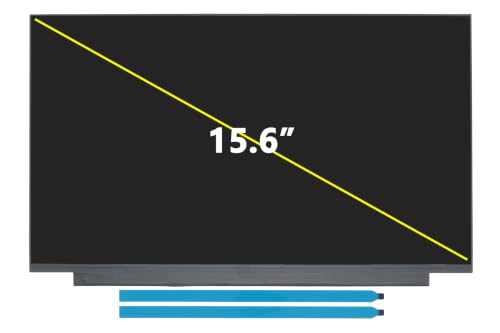 Image of 15.6 inch HD LCD Screen for HP 15-FD0081WM 15-FD0083WM | 1366 x 768 resolutionNon-Touch, Anti-Glare, TN,250nit, 45%NTSC Replacement Laptop Display (Glossy)