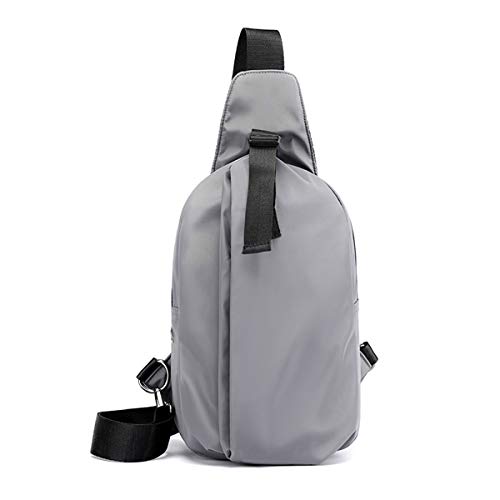 Asge Retro - Mochila para hombre y mujer (multifunción, gran capacidad) Gris gris talla única