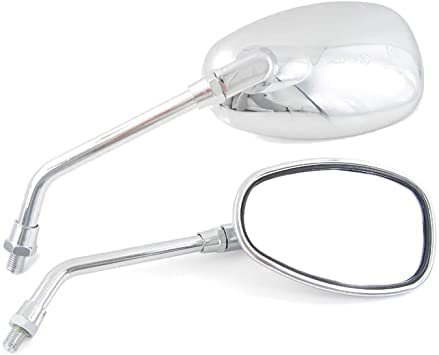 Specchietto Retrovisore Sinistro Per Piaggio Beverly 300 I.e. 2010 - Cromo, Omologato FAR - Foto 6