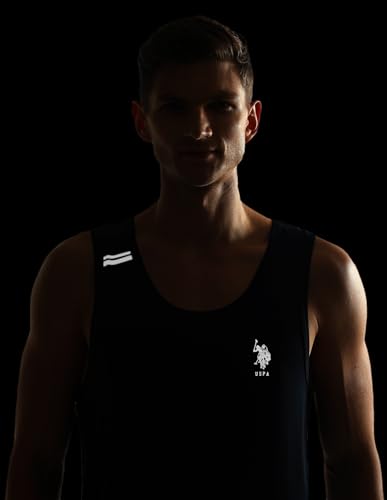 Image of U.S. Polo ASSN. Mens OEV04 Reflective Innerwear Vest - Pack of 1