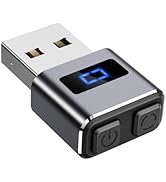 meatanty Metal Tiny Mouse Jiggler, USB Mouse Mover Undetectable, Automatic Wiggler with Screen, 3...