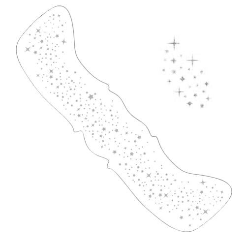 Makeup Glitter Speckle Patches for Face | Waterproof Speckles Patches Decor,Face Glitter Makeup Speckle,Safe and Harmless Makeup Tool for Concerts,Music Festival,Beach Days