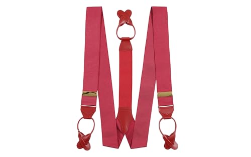 Image of Oliver Wicks Albert Thurston Suspenders for Men, Handmade in England, Premium Quality