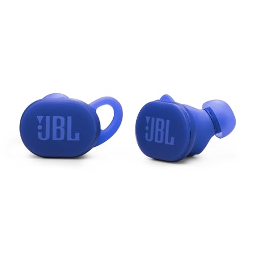 Image of JBL Endurance Race 2 - Waterproof (IP68) Sports True Wireless Earbuds with 4 mics for Crisp, Clear Calls, Pure Bass Sound, 48Hrs of Playback, Plus Speed Charging & Active Noise Cancelling (Blue)