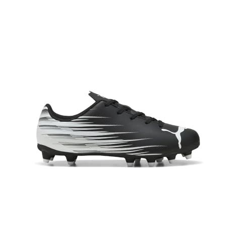 Crampons Puma Attacanto FG pour enfant chaussures de football noires