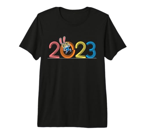 T-shirt Zootopia Judy Hopps Disney vintage 1970 vêtement année du lapin