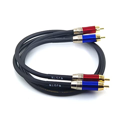 Cable audio RCA a RCA para mejorar el sonido de tu cine en casa y subwoofer digital