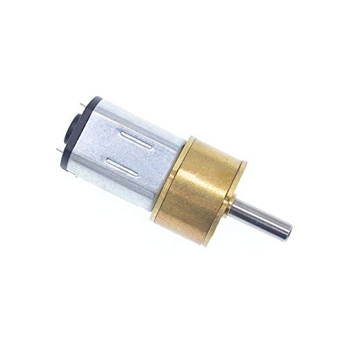 Arrancador electrónico DC DIY N20 12V Speed Gear Arrancador electrónico 60-600RPM Reducción Gear Arrancador electrónico Reductor de engranajes de metal eléctrico Arrancador electrónico para coche
