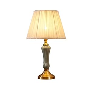 Luce d’atmosfera calda e romantica Lampada Da Tavolo In Ceramica Interamente In Rame Soggiorno Camera Da Letto Comodino Lampada Da Notte Studio Decorazione