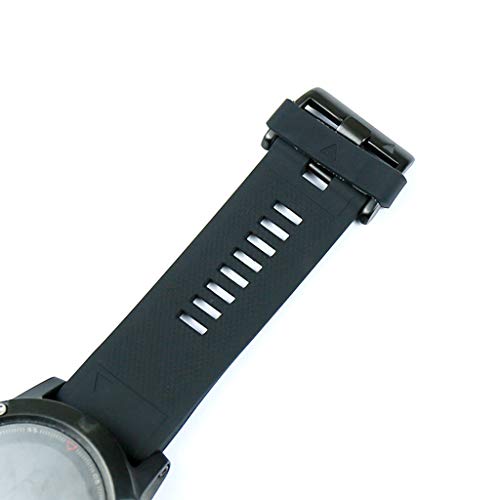 F Fityle Substituição Segura Do Anel Do Relógio 20x Para Garmin Fenix ​​5X / 5X, 5s / 5s Plus 20 / 2