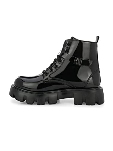 Image of Eego Italy Lace Up Chunky Boots