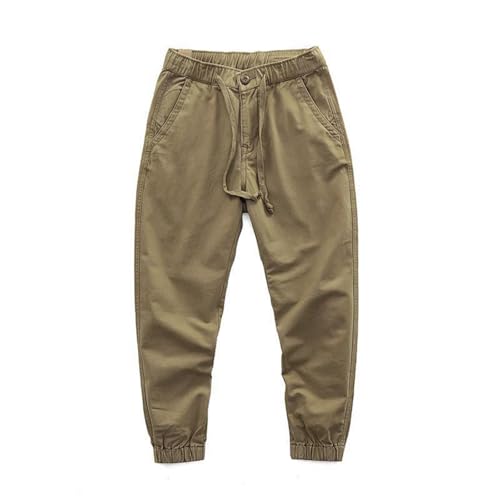 Pantalon cargo hommes camouflage coupe slim élastique et tactique