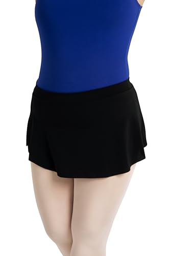 Capezio Girls' Curved Pull-on Skirt2