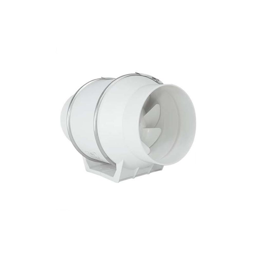 Fácil instalación Ventilador de escape en línea con conducto silencioso, fácil desmontar y limpiar, for uso doméstico comercial(Pequeño)