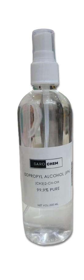 SaroChem™ Rubbing Alcohol/Isopropyl Alcohol Spray | (CH3)2-CH-OH CAS: 67-63-0 400 ml | 200ml x 2 packs (B0DFCTVJVJ) Amazon Price History, Amazon Price Tracker