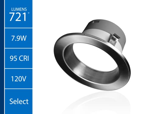 Image of DLR4(v6) 4-inch Nickel Selectable Recessed LED Downlight (DLR4607120SNK)