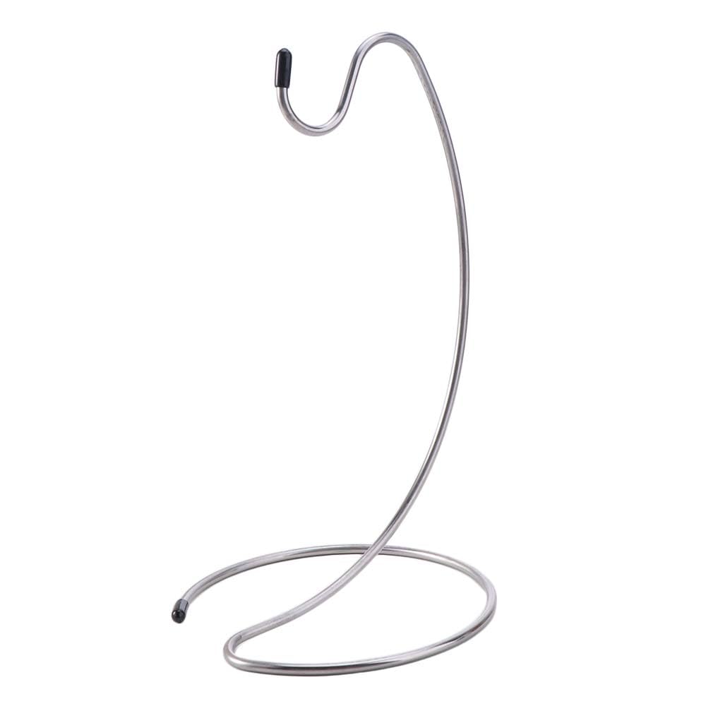 Colgador de exhibición de frutas de metal y soporte de auriculares para mesa