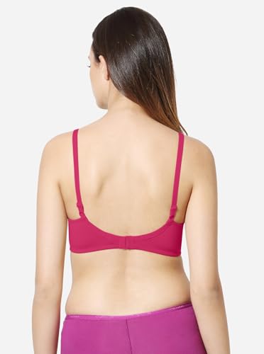 Image of VSTAR Justina Full Support Bra with Double Layered Cups, Moulded Cup Bra for Regular use, Side Shaper Panels for Bust Lift