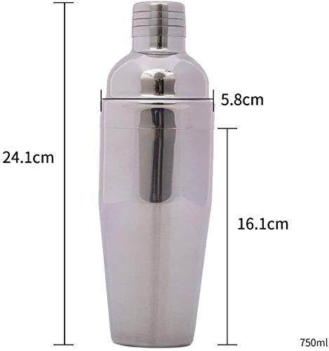 Set de bartender 9 piezas con coctelera y soporte 750ml miniatura 3