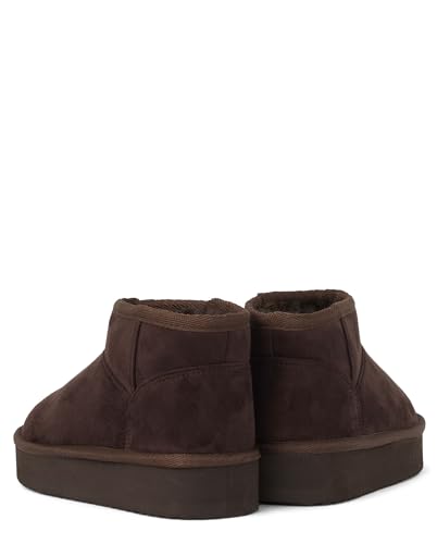 Image of The Children's Place Girls' Girls Mini Ankle Platform Boot, Faux-fur Lined
