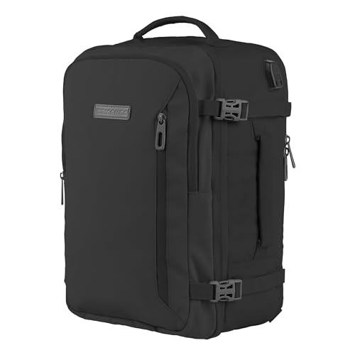 Zaino Bagaglio A Mano 40x20x25 Ryanair con Porta USB, Tasca Borraccia, Cinghia Pettorale, Borsa 20L per Viaggio Voli Low Cost Easyjet