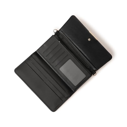 Image of Fastrack Zenith Women's Quilted Clutch | Detachable Chain, Card & Cash Slots, Magnetic Flap | Evening Clutch