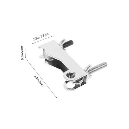 BESTonZON Abrazadera para Soporte de Cowbell para Kits de Batería y Accesorios de Percusión miniatura 2